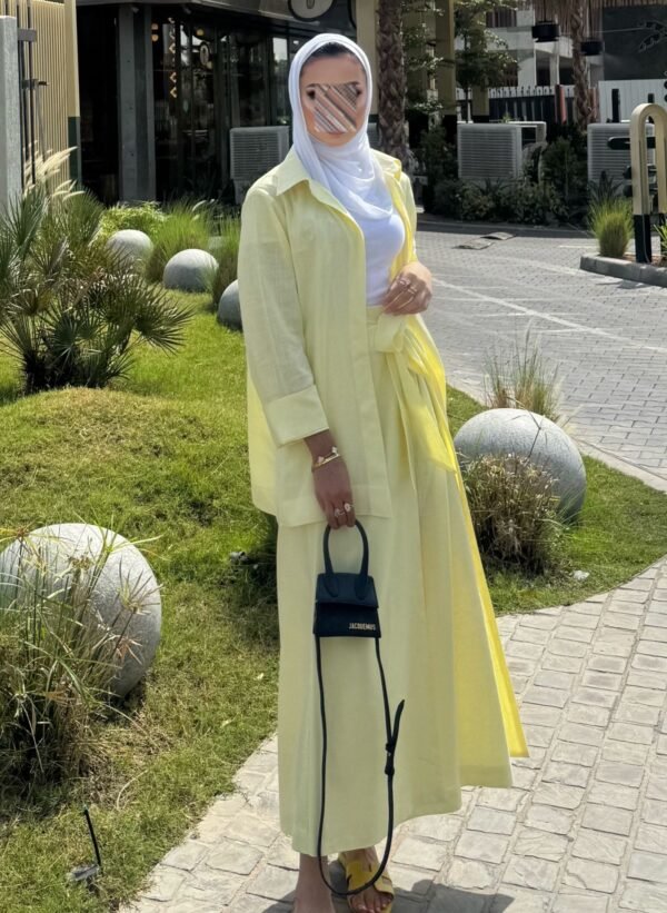 LINNEN YELLOW SET